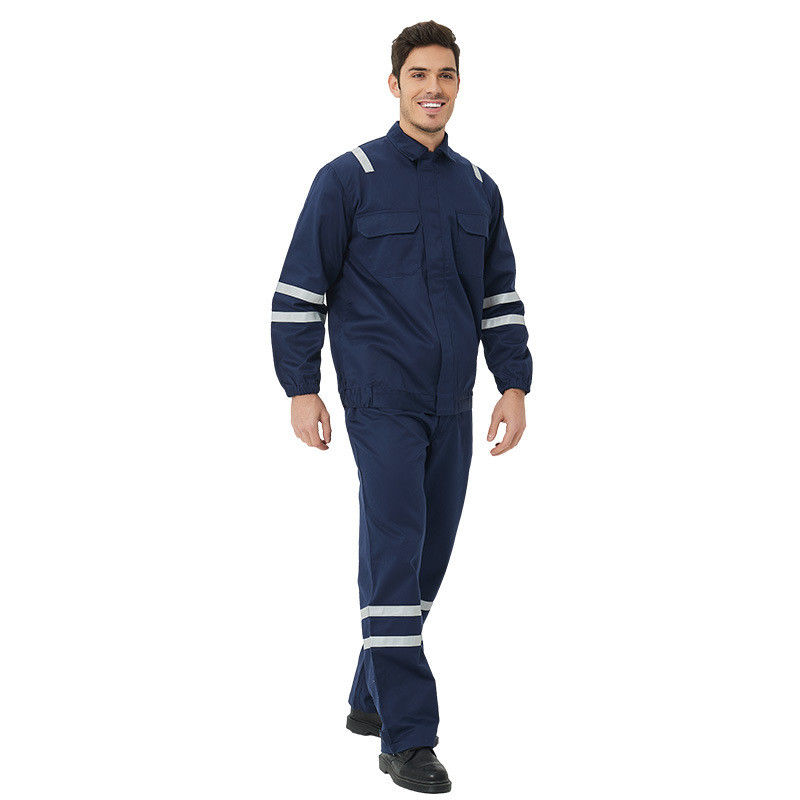 Vlambestendige werkkleding Veiligheidsoveralls Mijnbouwwerk Uniform Set Custom Vlambestendige jas Vlambestendige werkkleding Groothandel