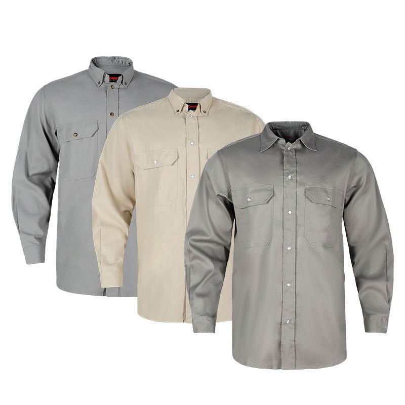 Vlambestendige katoenen kleding vuurbestendige boogbestendige kleding Amerikaanse stijl vlambestendige werkkleding
