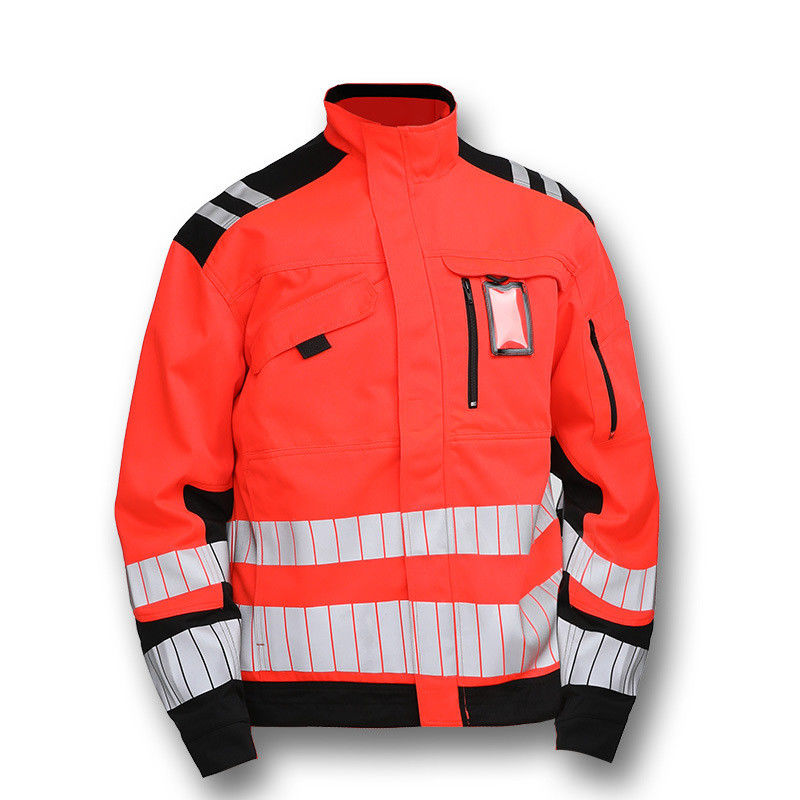Roupas de trabalho personalizadas Roupas de segurança de algodão puro Roupas de trabalho resistentes a chamas e antiestáticas