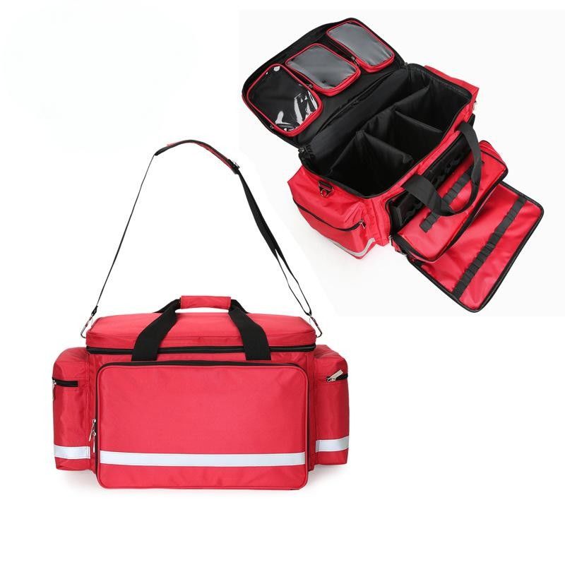 75L sacchetto sanitario di emergenza resistente all'usura kit di soccorso per la prevenzione delle epidemie portatile 1800D tessuto Oxford