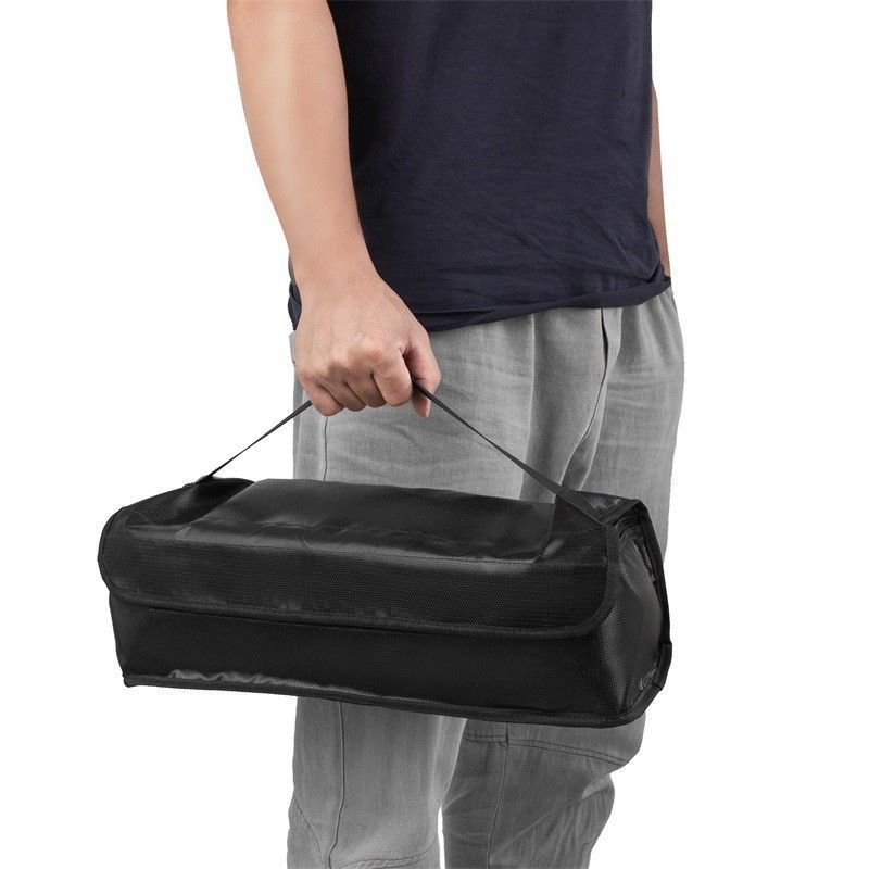 Bolsa de seguridad de baterías a prueba de fuego y explosión para vehículos eléctricos Bolsa de almacenamiento resistente a altas temperaturas para baterías de litio