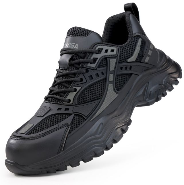 Veiligheidswerk schoenen voor mannen Stalen teenpunctbestendig anti-schokken Lichte en comfortabele beschermende schoenen